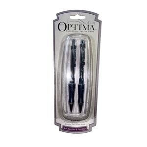 Optima‎ Signature Series Verve Ballpoint Pen and 0.5mm Pencil Set Black 10308
